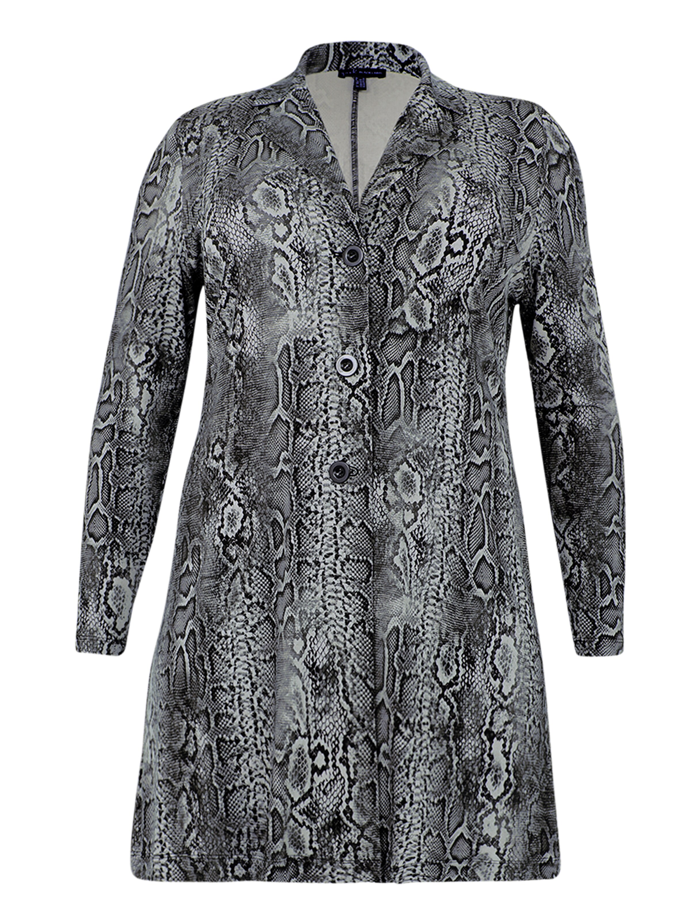 YOEK Blazers in Grijs: voorkant