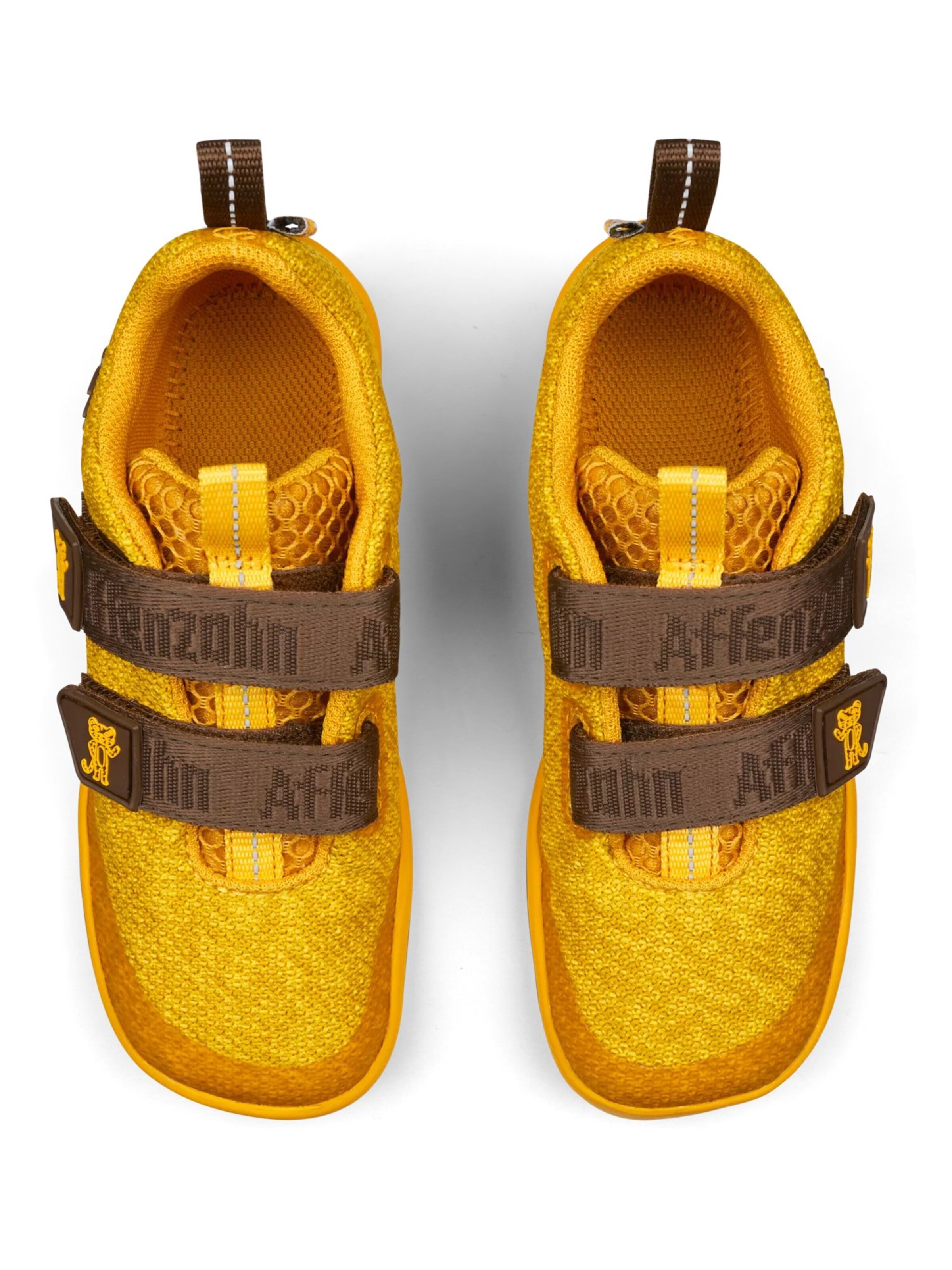 Affenzahn Sneakers 'Happy Tiger' in Yellow