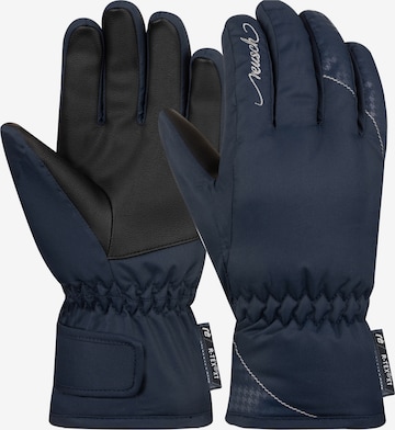 REUSCH Athletic Gloves 'Alice' in Blue: front
