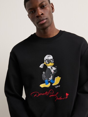 Karl Lagerfeld Свитшот 'Disney x Karl Lagerfeld' в Черный
