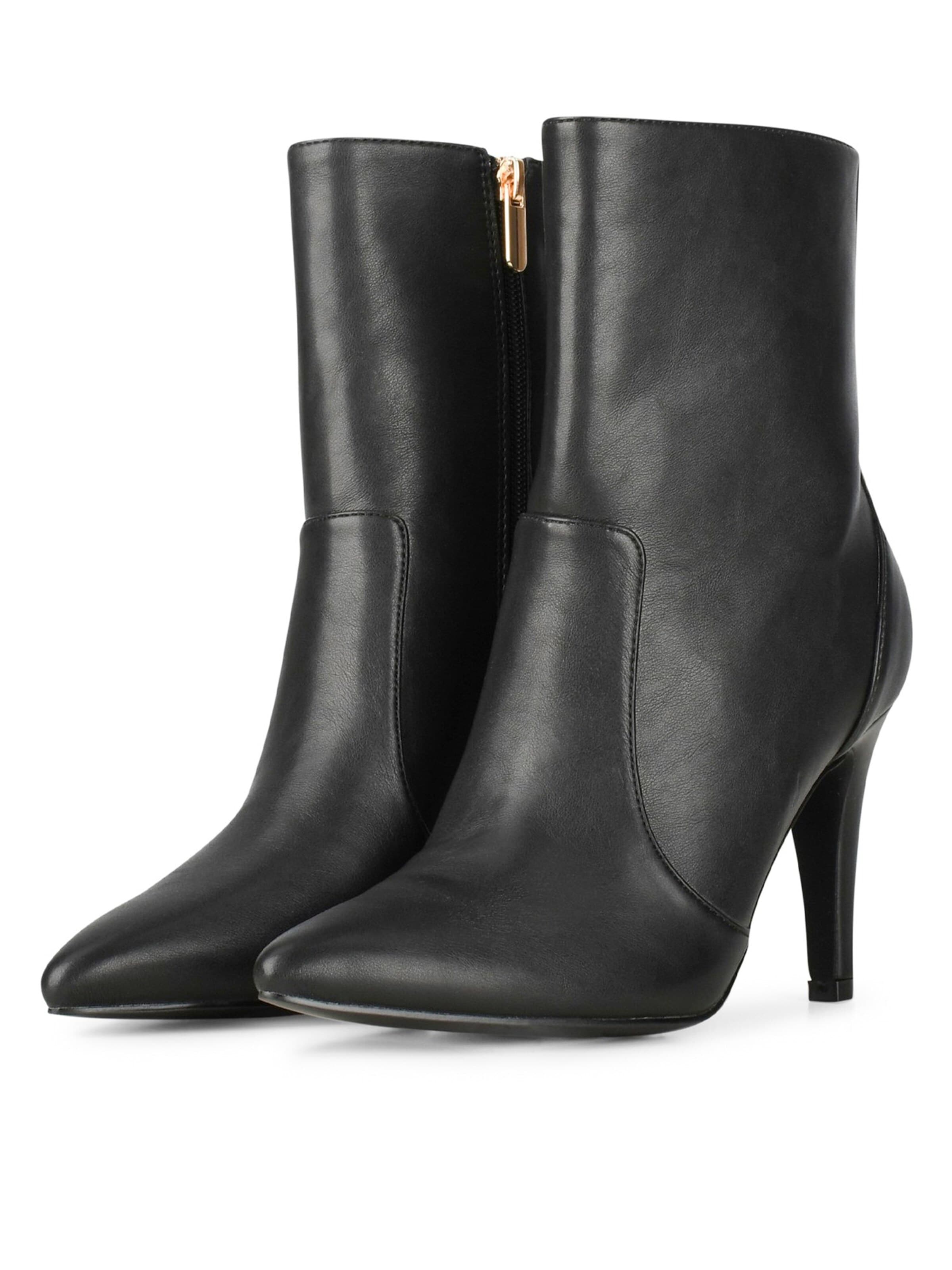 Bottines 'Taverne' POSH by Poelman en noir