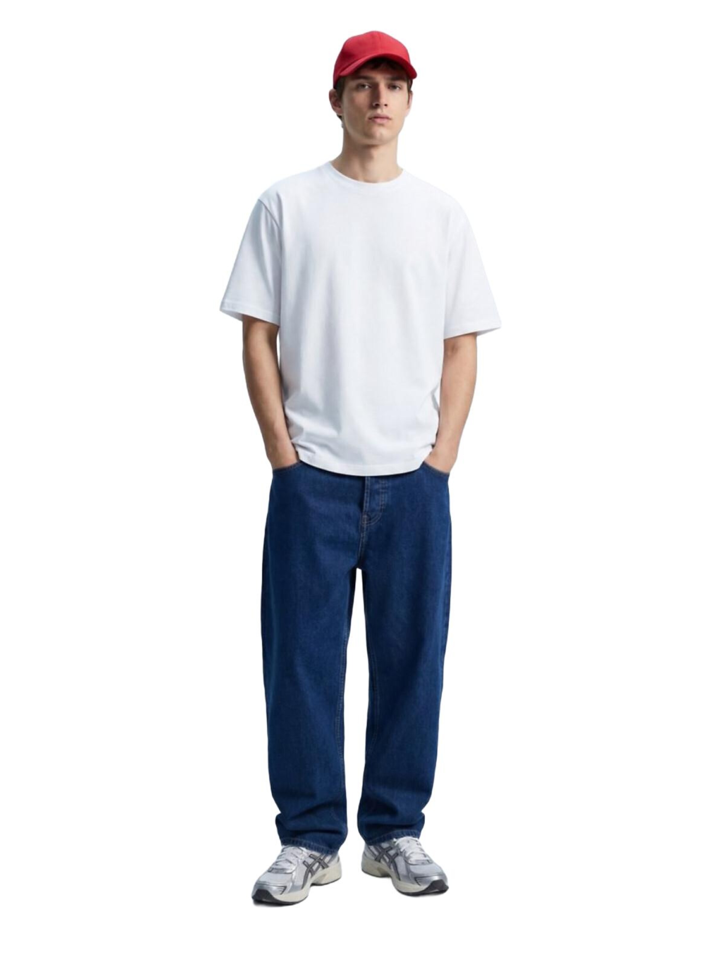 LTB Jeans Shirt 'LTB Jeans Herren T-Shirt mit japanischem Rückendruck' in White: front