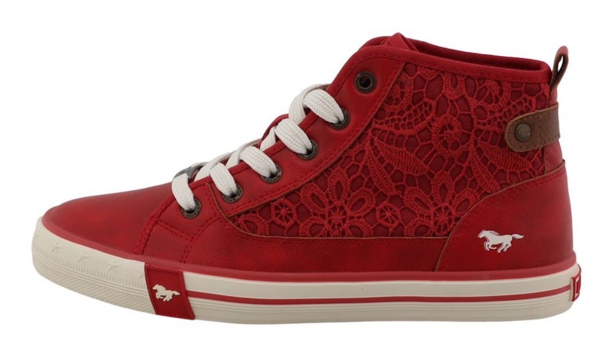 MUSTANG Sneakers in Red