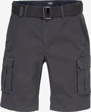 H.I.S Cargo Pants in Grey: front