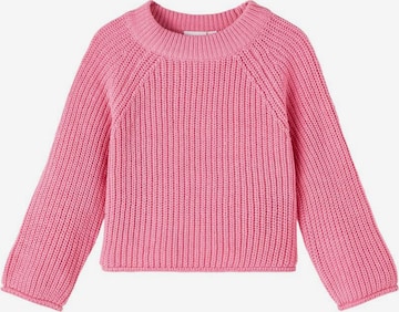 Pull-over NAME IT en rose : devant