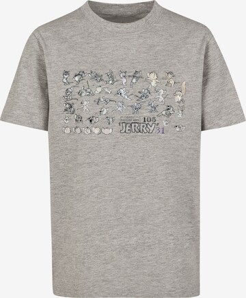 F4NT4STIC Shirt 'Tom and Jerry' in Grey: front