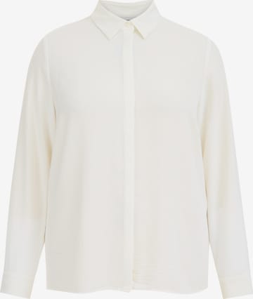 WE Fashion - Blusa em branco: frente