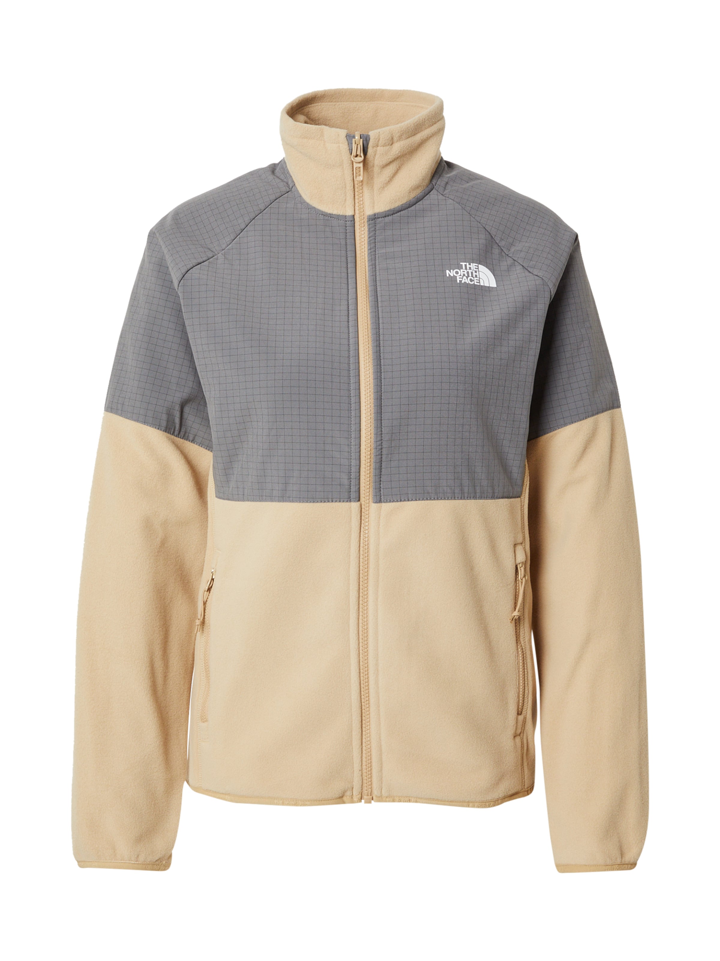 THE NORTH FACE Λειτουργική ζακέτα φλις 'GLACIER' σε πράσινο: μπροστά