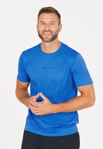 ENDURANCE Performance shirt 'Alan' in Blue: front
