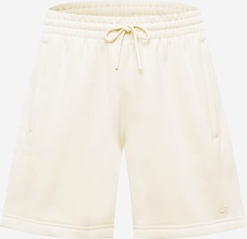 Pantalon 'Trefoil' ADIDAS ORIGINALS en beige : devant