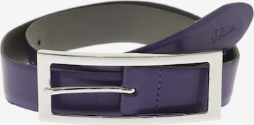 s.Oliver Belt in One size in Purple: front