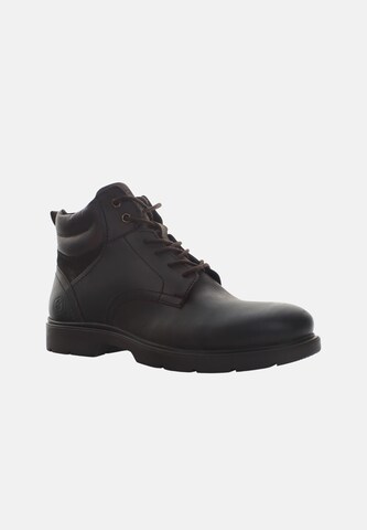 Bottines à lacets 'LACE' Lumberjack en marron
