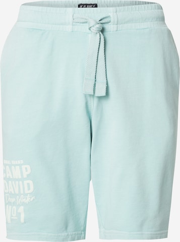 CAMP DAVID - regular Pantalón en verde: frente