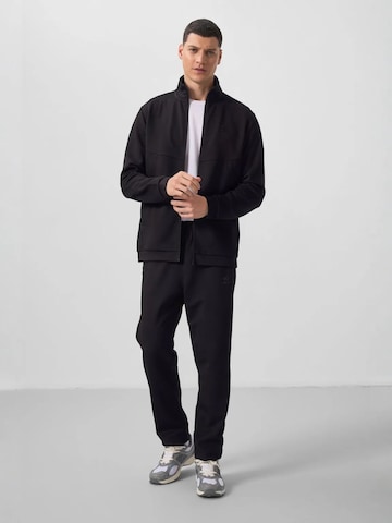 Tommy Life - Fato de jogging em preto: frente
