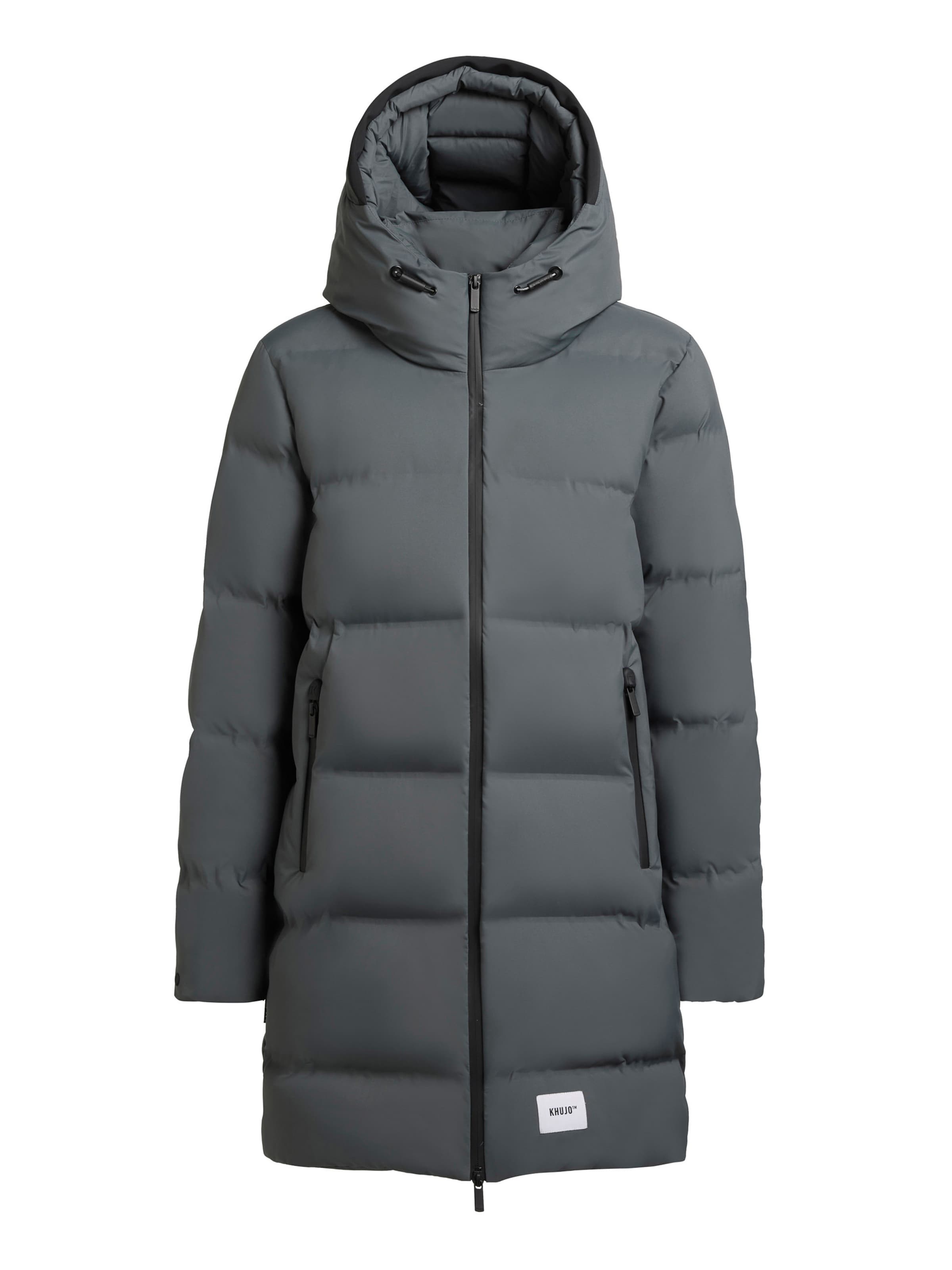 khujo Χειμερινό παλτό &#x27;Dido4&#x27; σε γκρι: μπροστά