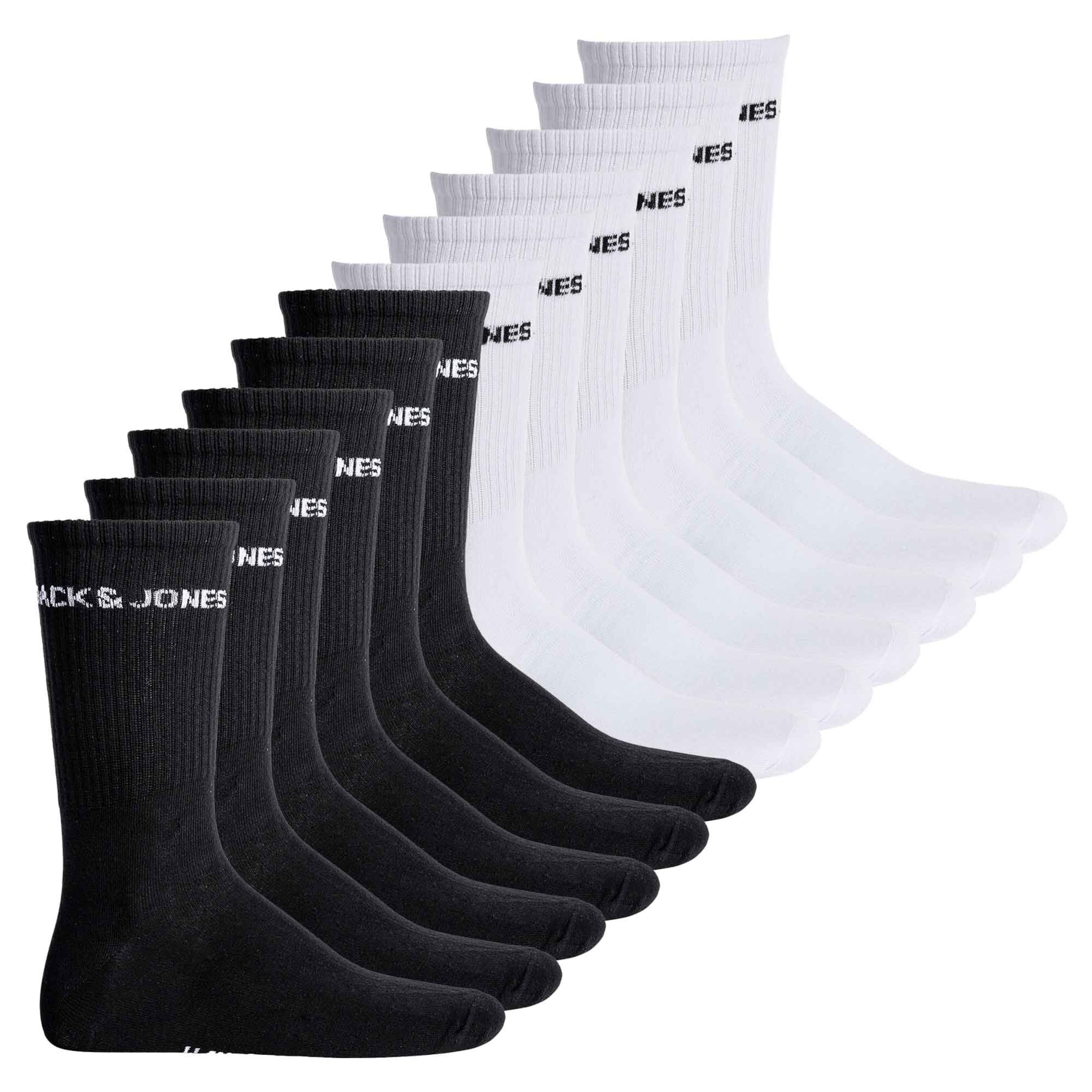 Calzino di JACK & JONES in nero: frontale