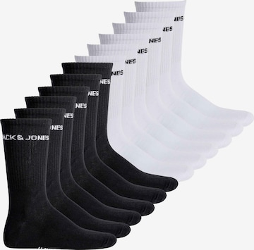 Chaussettes JACK & JONES en noir : devant