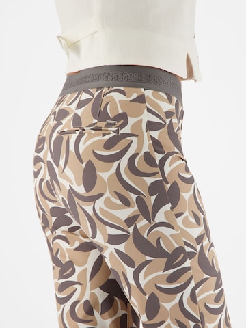 Gardeur Slimfit Broek 'ZARIA' in Beige