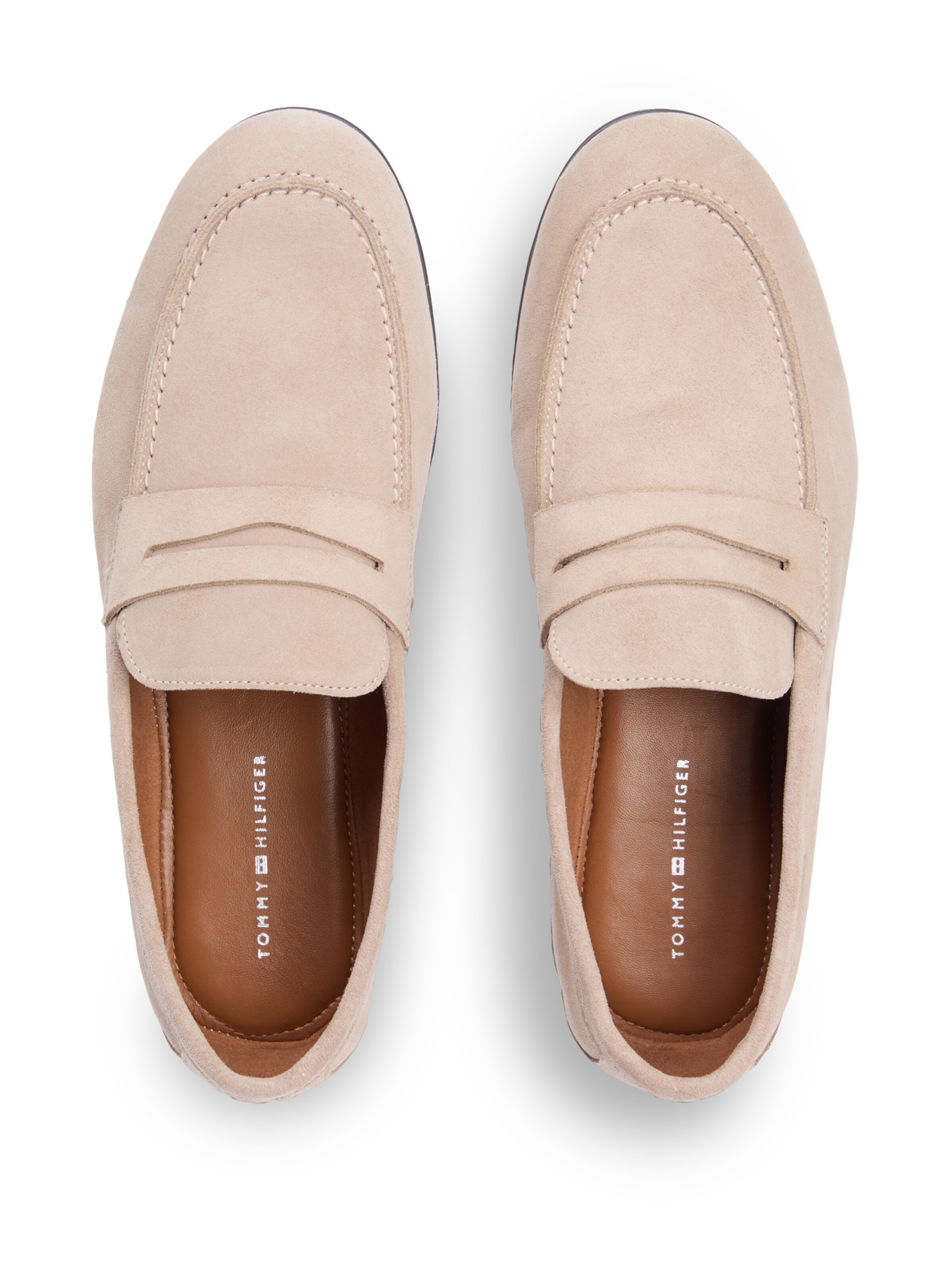 TOMMY HILFIGER - Mocassins em bege