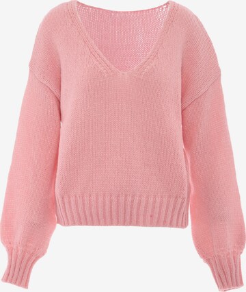 Pull-over MYMO en rose : devant