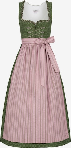 Trachtenhof Nübler Dirndl 'Dirndl lang Thea' in Grün: Vorderseite