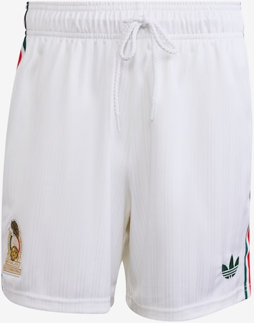 balta ADIDAS PERFORMANCE Standartinis Sportinės kelnės 'FMF': priekis