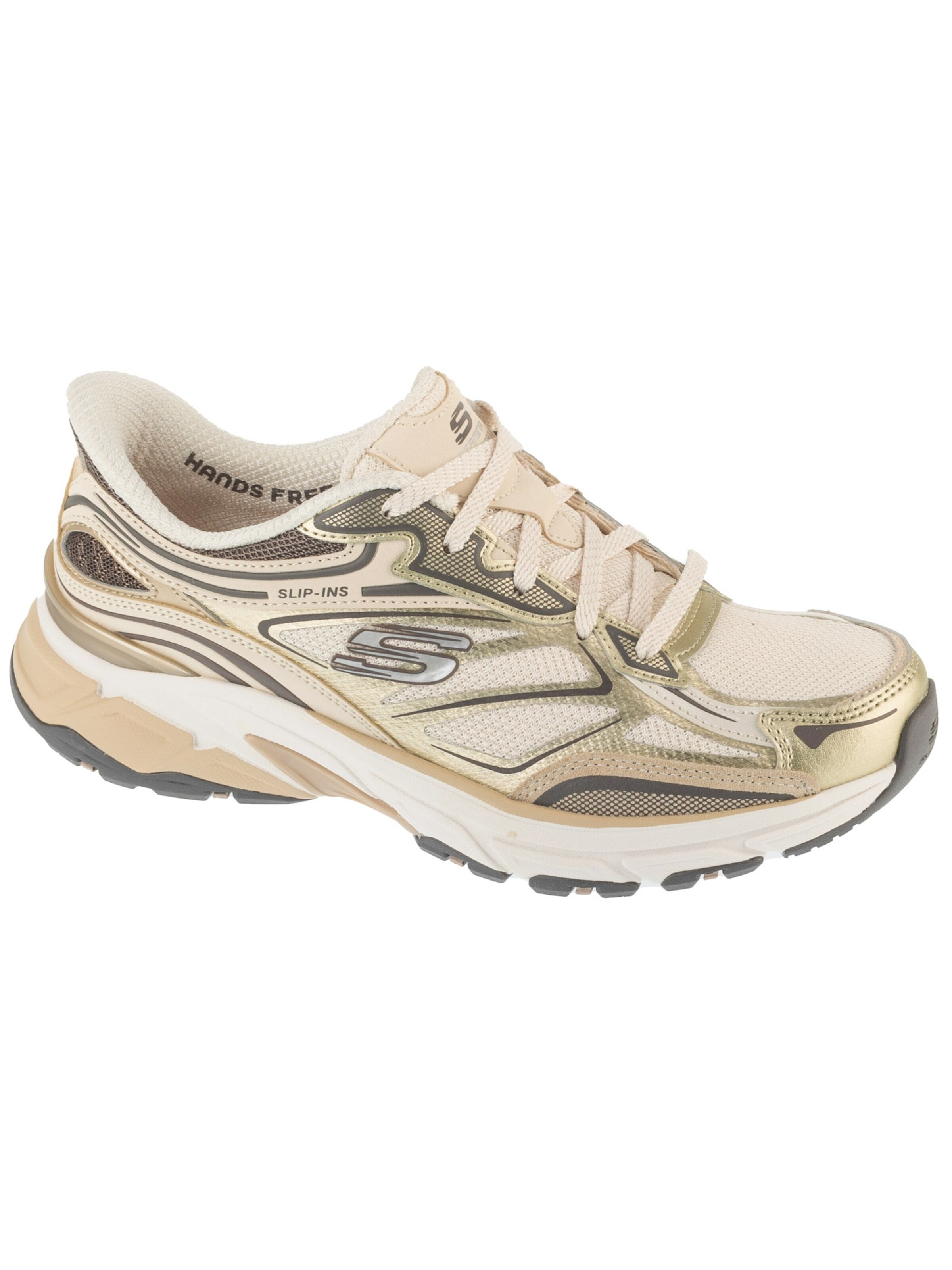 SKECHERS Sneakers laag 'Skechers Slip-Ins: Stamina Sport' in Beige: voorkant