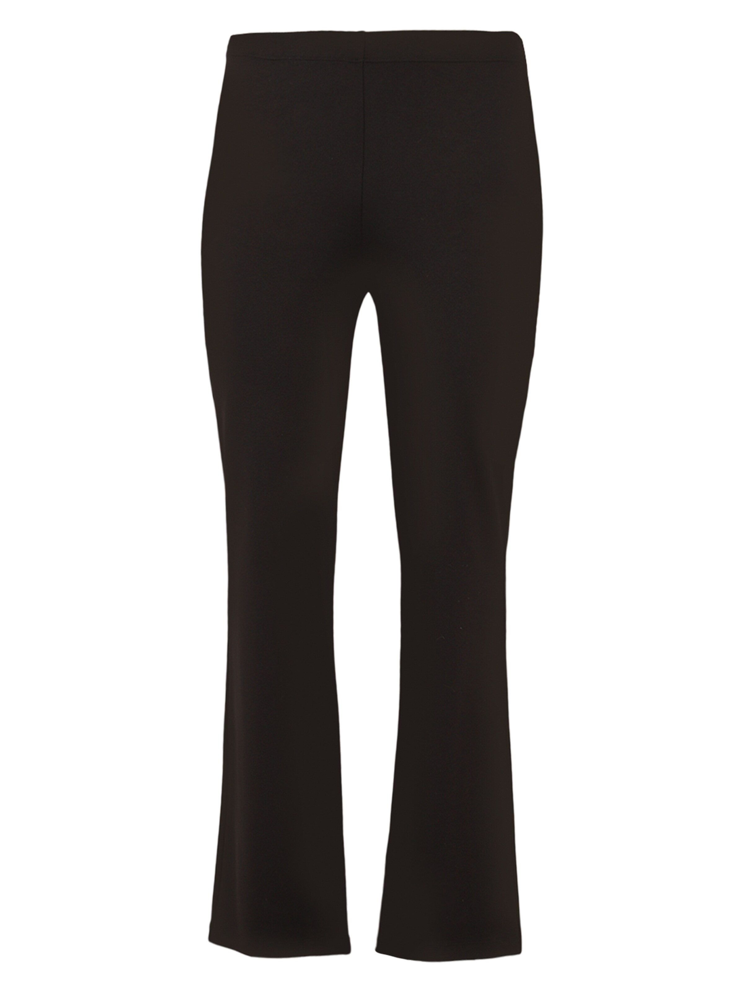 YOEK Bootcut Hose in Schwarz: Vorderseite