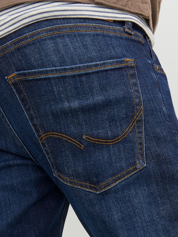 Coupe slim Jean 'Glenn' JACK & JONES en bleu