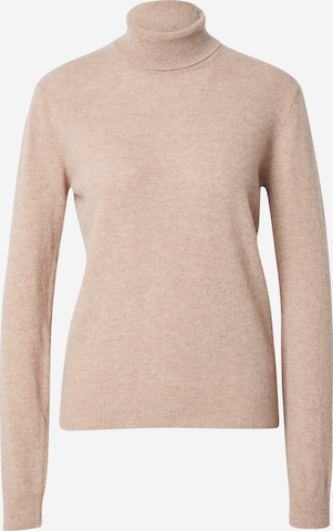 KnowledgeCotton Apparel Sweater in Beige: front