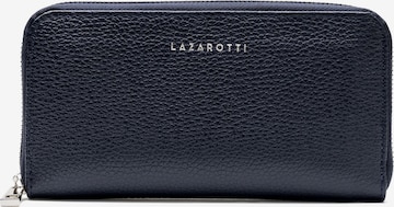 Lazarotti Wallet 'Milano' in Blue: front