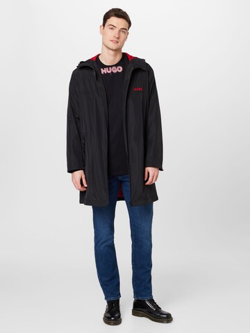 HUGO Red Jacke 'Maxxi' in Schwarz