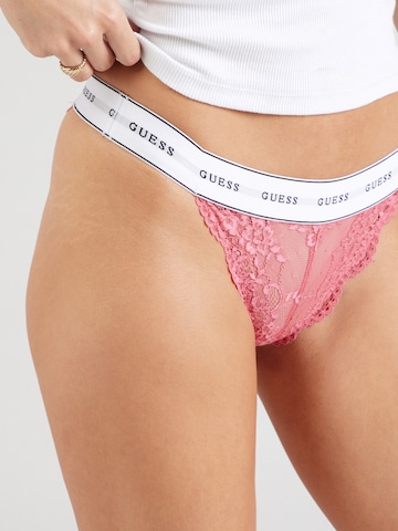 Slip 'BELLE' GUESS en rose