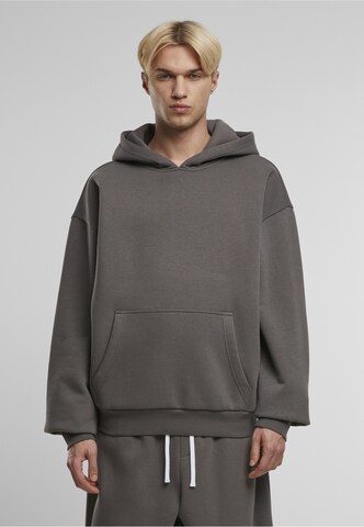 Felpa di Urban Classics in grigio: frontale