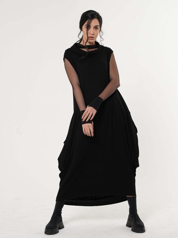 Metamorphoza Knit dress in Black: front