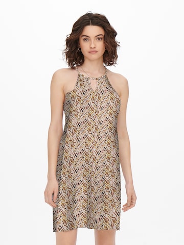 ONLY Obleka 'ONLNOVA' | zlata barva: sprednja stran