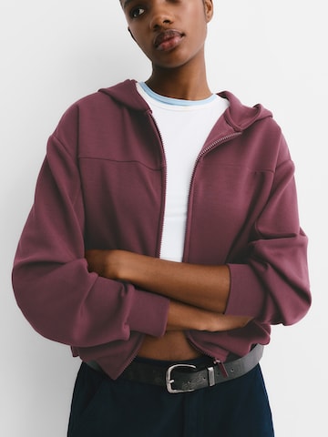 Pull&Bear Суичъри с качулка в лилав