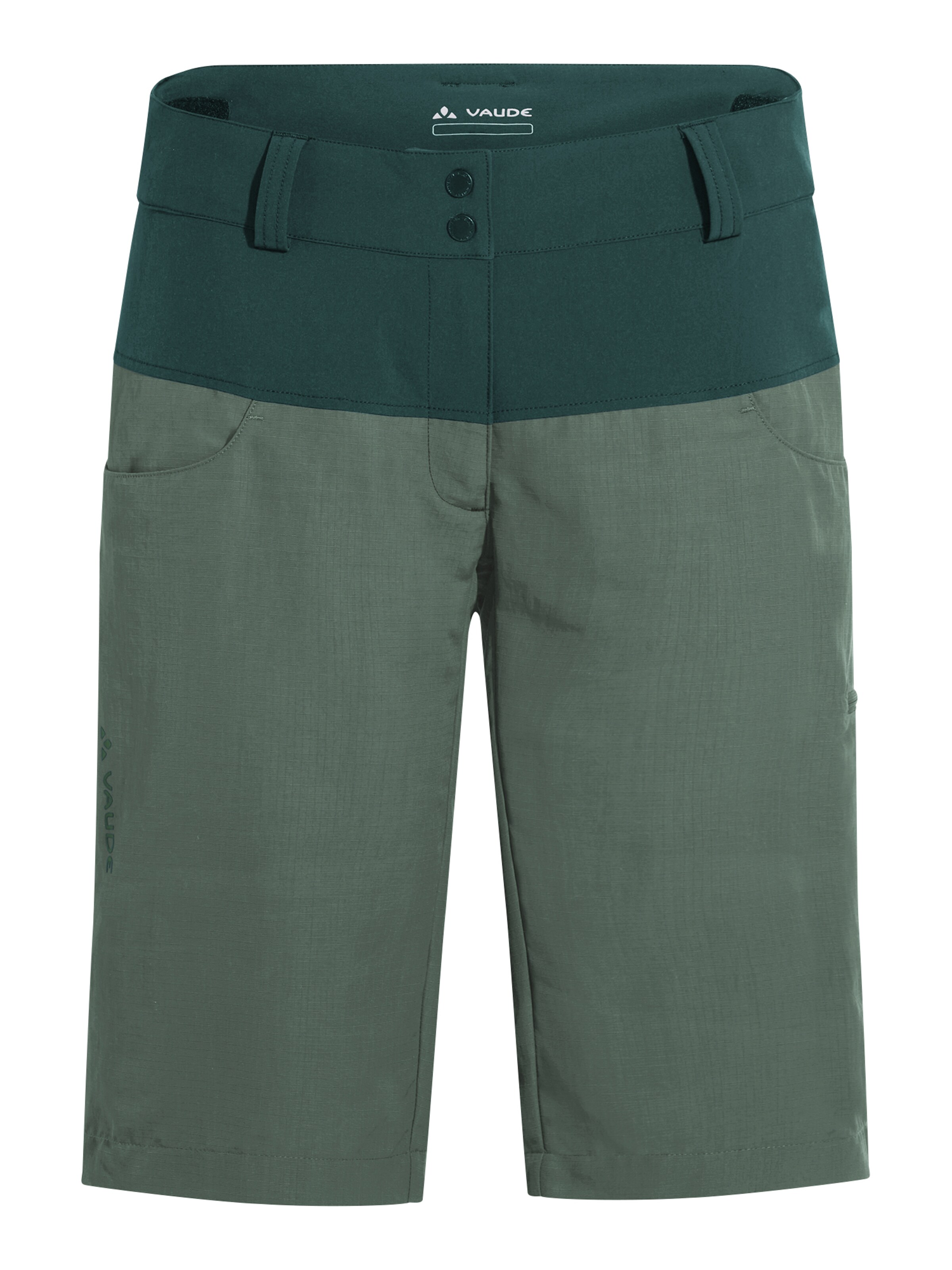 VAUDE Outdoorbroek 'Qimsa' in Groen: voorkant