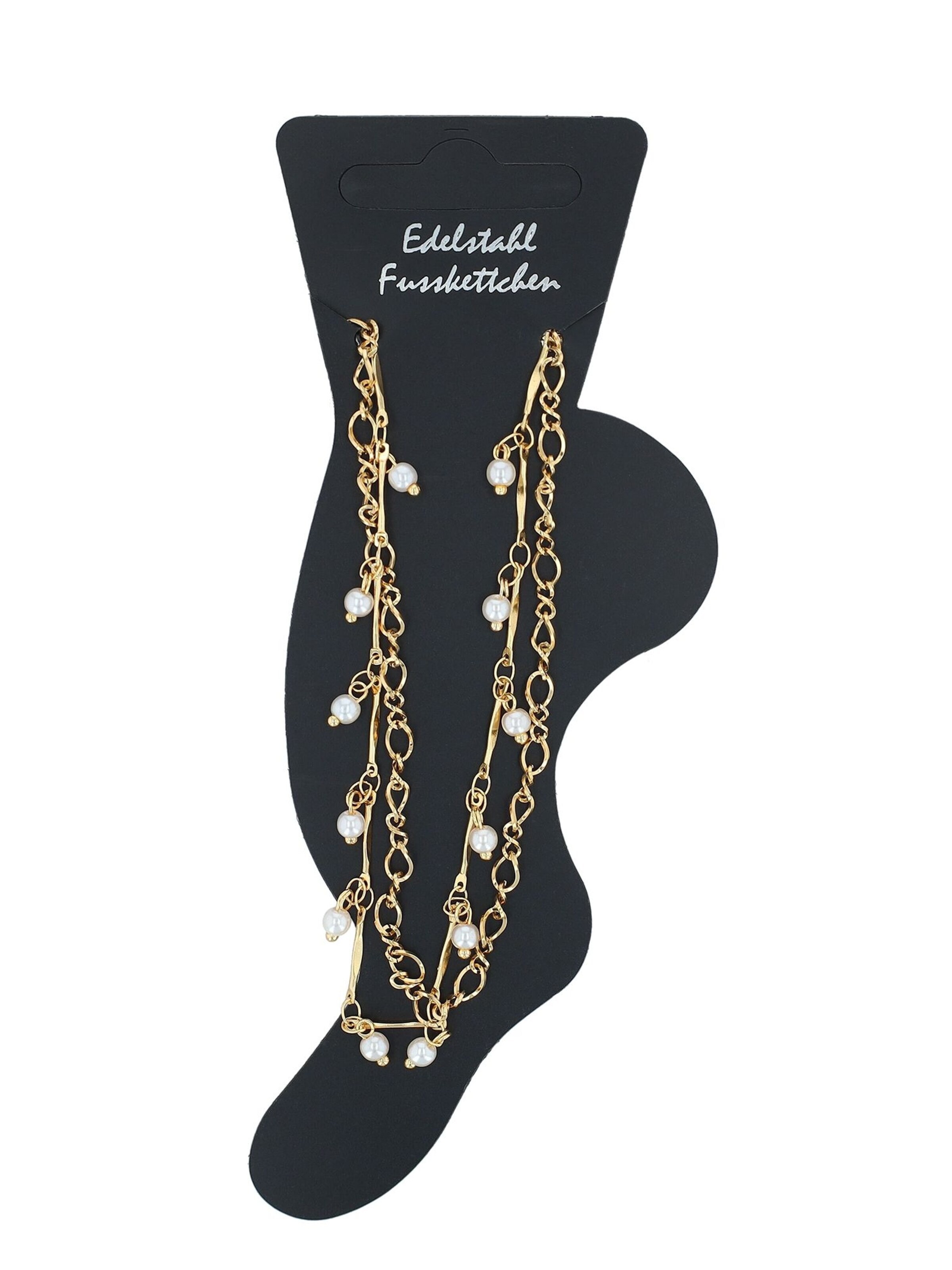 Akzent Fußschmuck 'Myrilla, langlebig'‌‌‌‌‌‌‌‌‌ in Gold