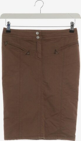 VERSACE Skirt in XXS in Brown: front