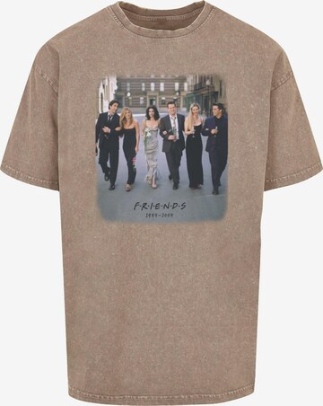 ABSOLUTE CULT Shirt ' Friends - Reunion' in Brown: front