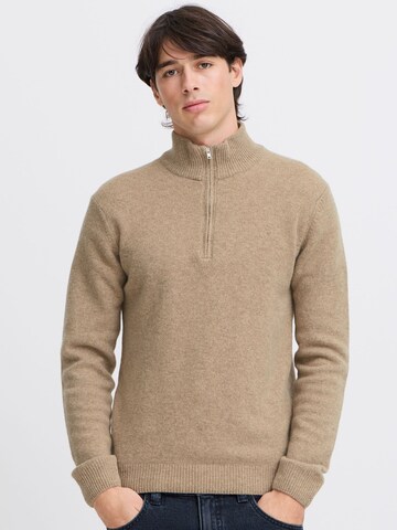 Casual Friday - Pullover ' KARL' em bege: frente