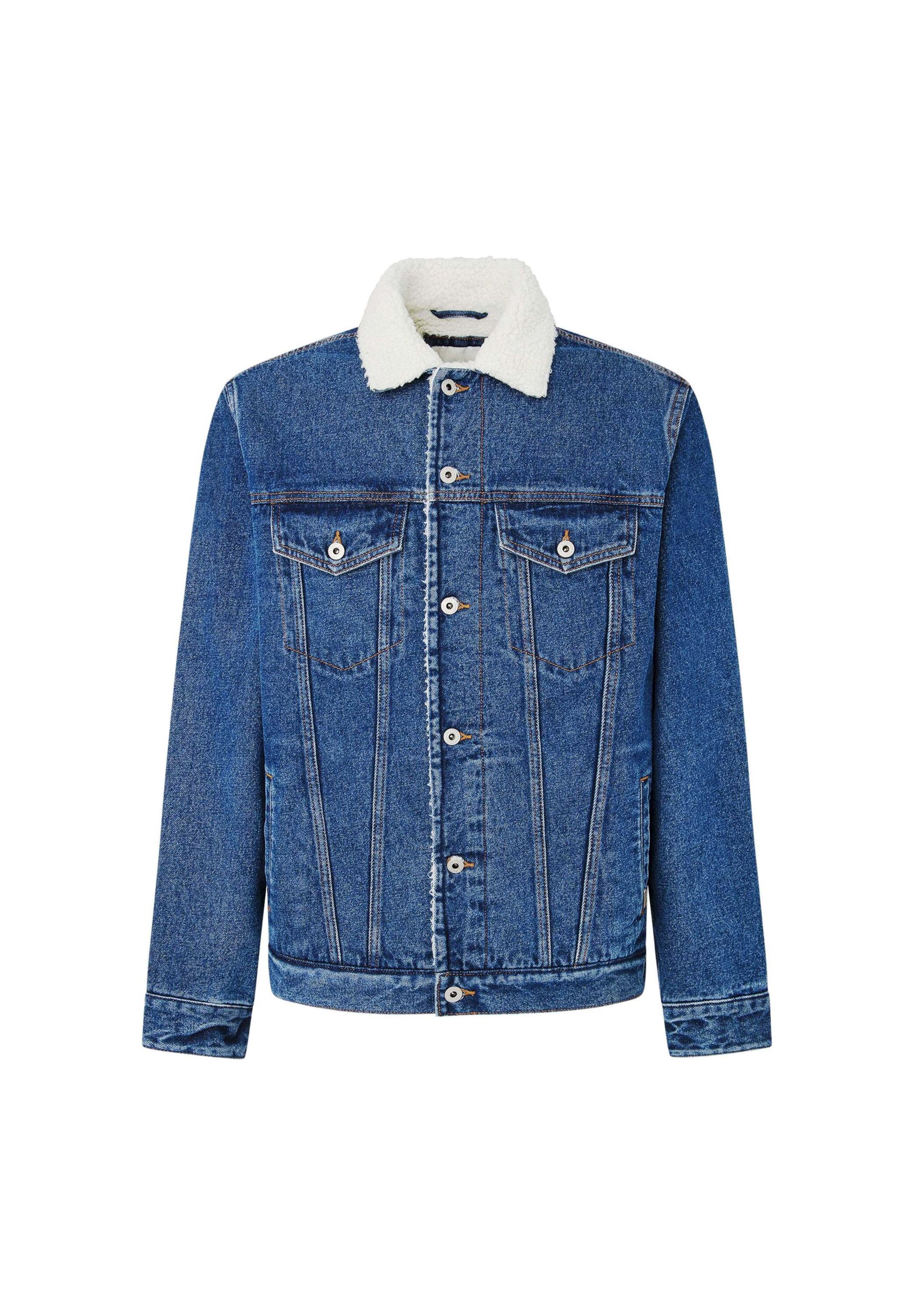 Pepe Jeans Jacke in Blau: Vorderseite