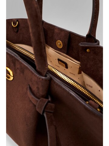 GUESS Handtasche 'Allegra' in Braun