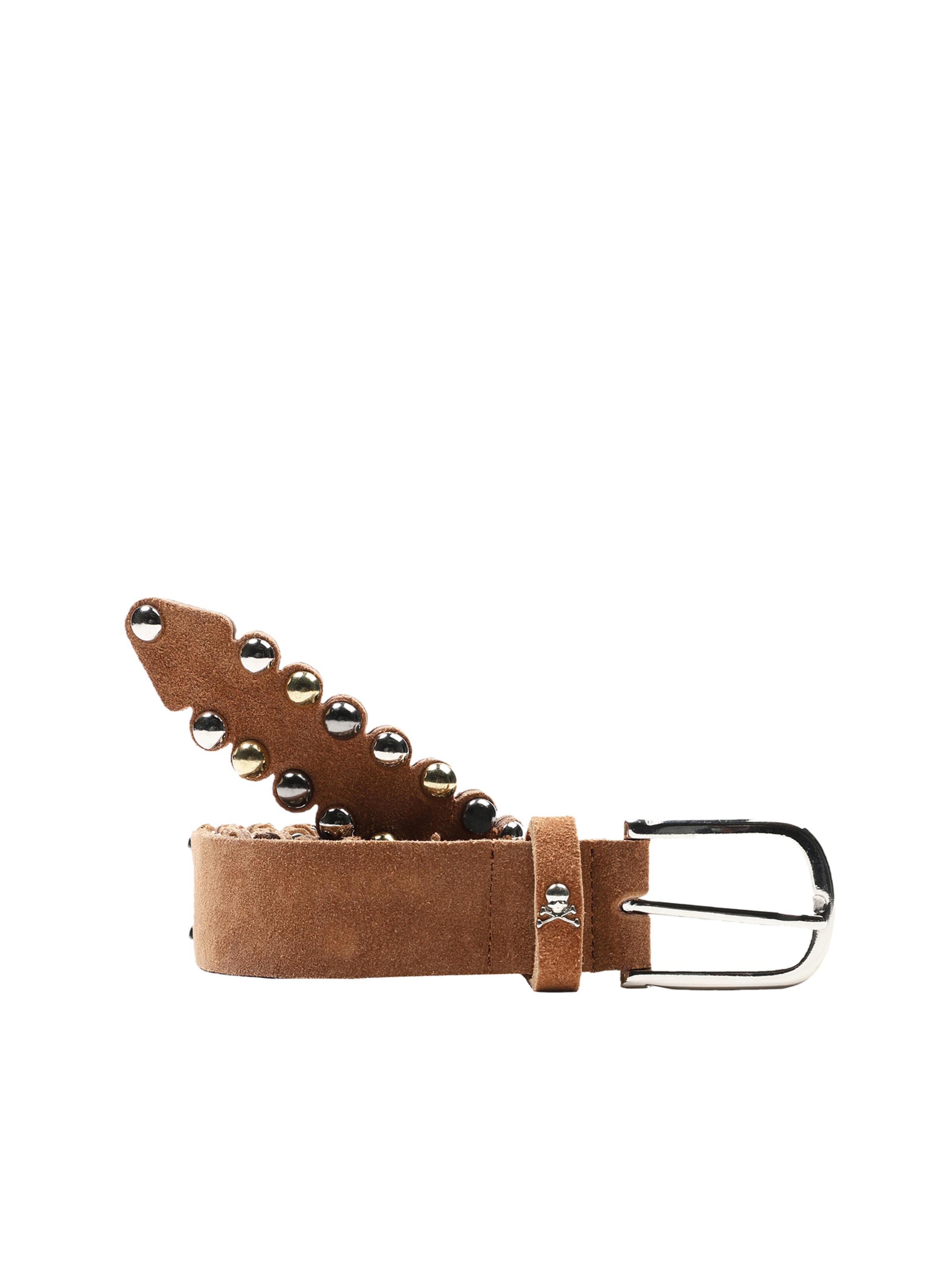 Scalpers Belt 'Sandy' in Brown: front