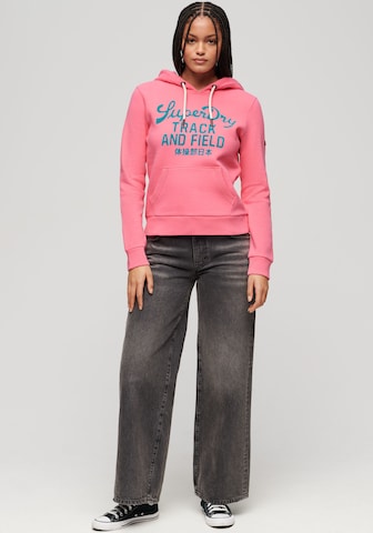 Superdry Sweatshirt in Roze