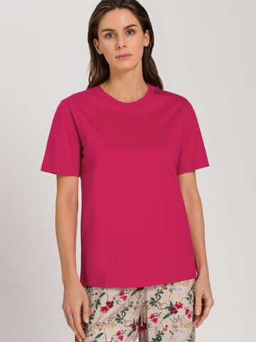 Hanro Shirt in Roze: voorkant