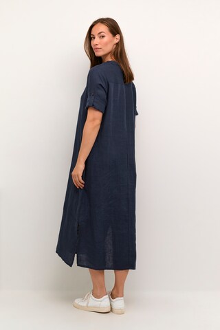 Cream Shirt dress 'CR Bellis' in Blue