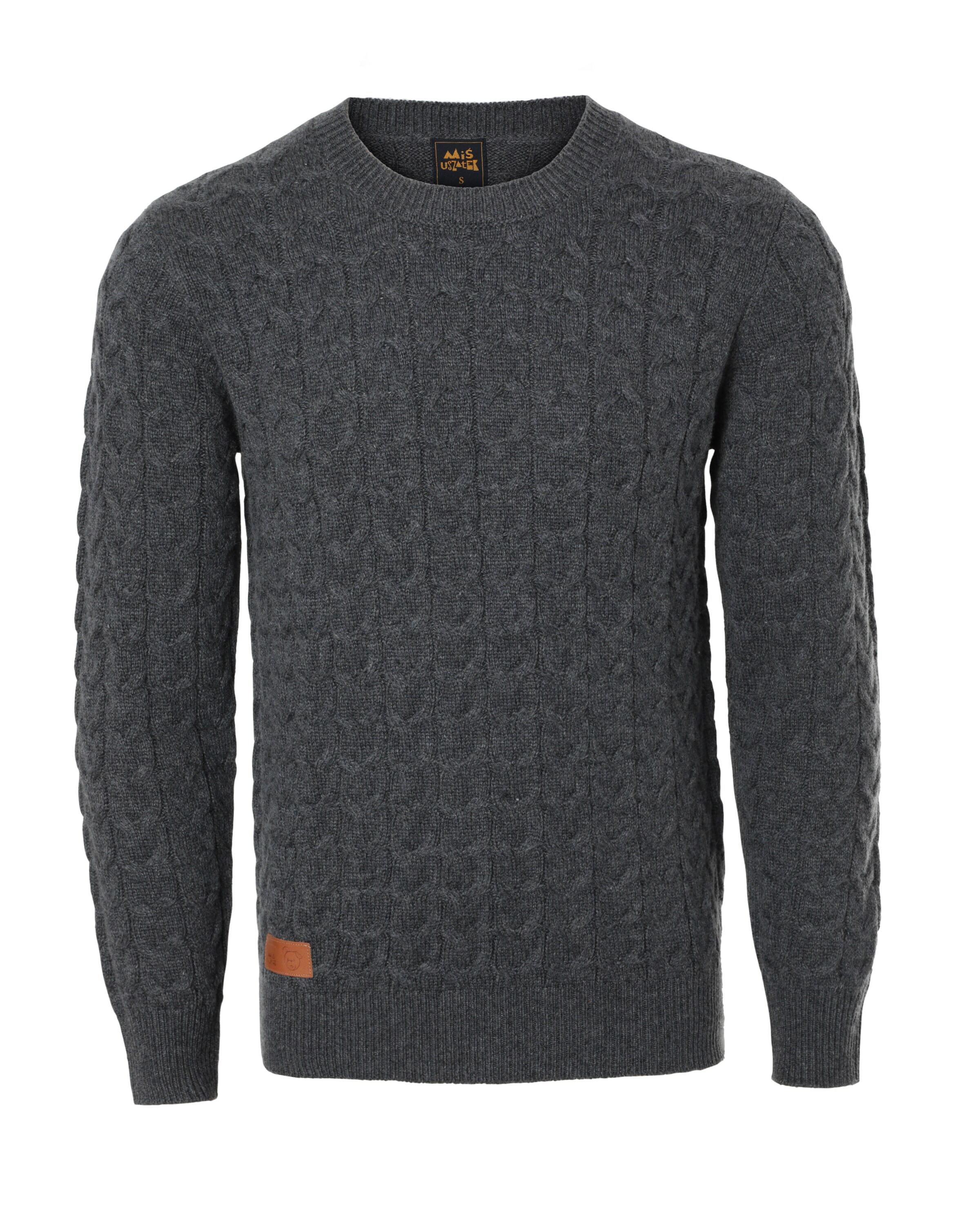 TATUUM Sweater 'David' in Grey: front