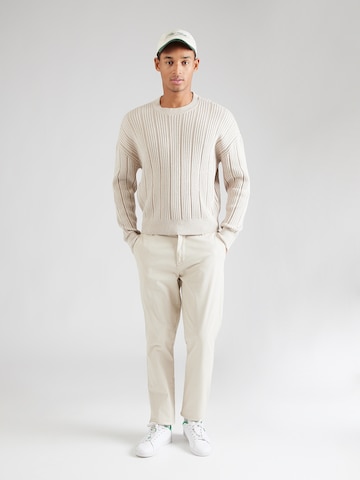 HOLLISTER Sweter w kolorze brązowy